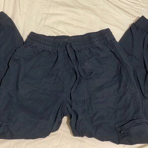 Garage black cargo pants